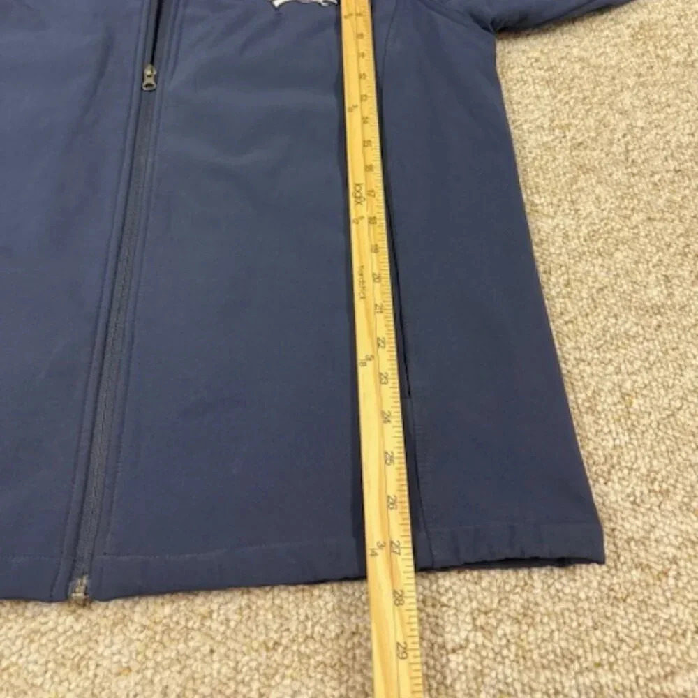 NFL Denver Broncos Mens Large Jacket Full Zip Navy Blue and Embroidered Bronco - Picture 8 of 12